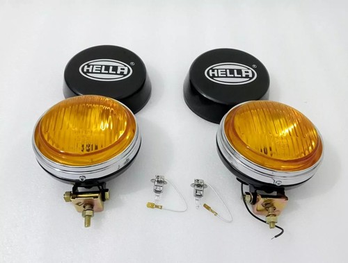 Pair hella yellow fog - hella, lamp