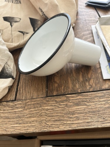 White enamel metal bell - 3,