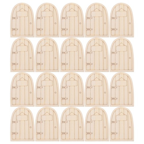 20pcs unfinished wooden fairy - unfinished,