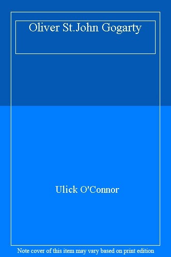 Oliver john gogarty by - st.john,