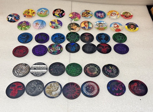Collection vintage milkcaps - vintage,