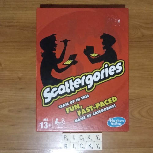 Scattergories fun fast - fun, paced
