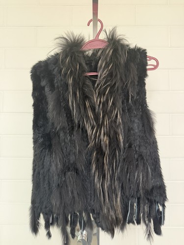 Black maclauren vintage - , fur
