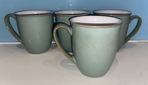Denby mugs regency green - denby,