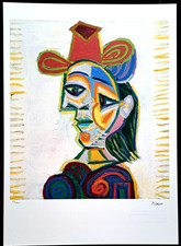 Pablo Picasso - Dora Maar - 70x50cm Limited 82/200
