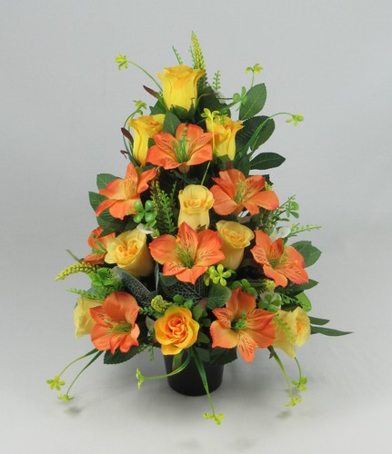 Artificial silk flower tall - artificial,