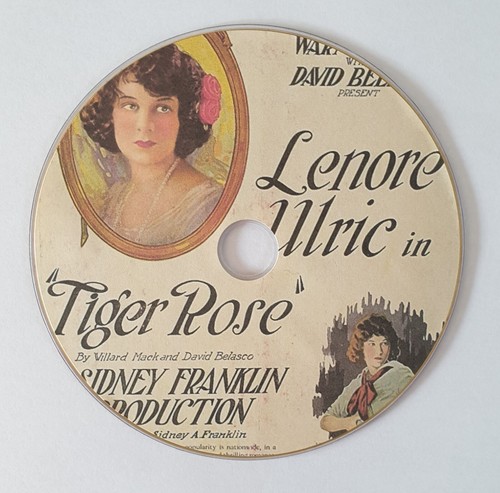 Tiger rose 1923 dvd - rose, public