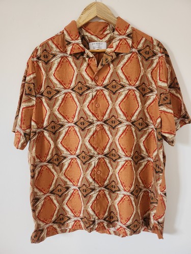 Mens multicoloured print short - mens,