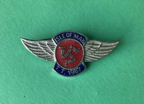 Vintage isle man - vintage, badge