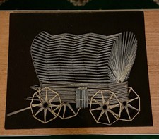 Vintage Covered Wagon String