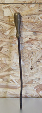 Vintage 18" Solid Brass Handled Fire Poker Fireplace Tool A/F Heavy
