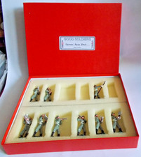 GOOD SOLDIERS BOXED - GERMAN POLICE BAND - NINE BANDSMEN FIGURES