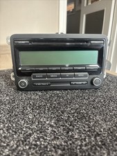 Volkswagen 1K0035186AA 4 Channel CD Radio Player - Black