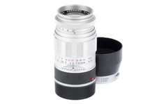 Leitz Wetzlar 90mm f/2.8 Elmarit M Lens – Leica M Mount, Hood Included, VGC