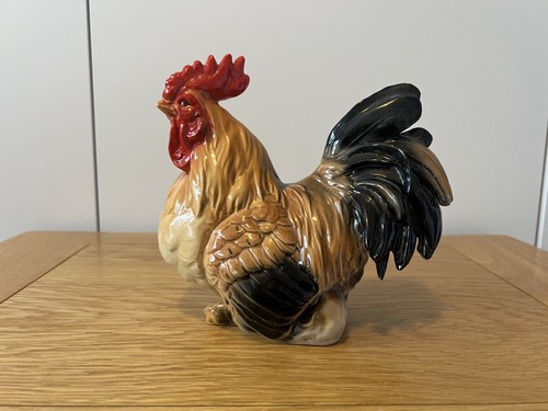 Vintage ceramic rooster - vintage,