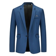 Mens Formal Business Blazer