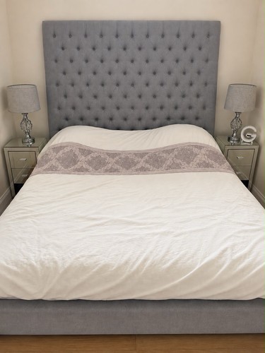 King size ottoman bed - size,