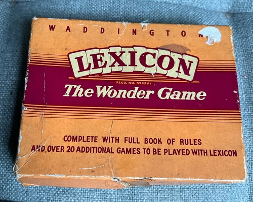 1960 waddingtons lexicon - 1960’s,