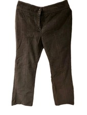 Per Una Corduroy Jeans Size 10 Regular Fit Stretch M&S Light Plum Colour 