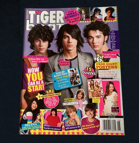 Tiger beat magazine june - magazine,