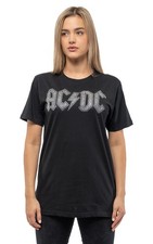 AC/DC T Shirt Diamante Classic