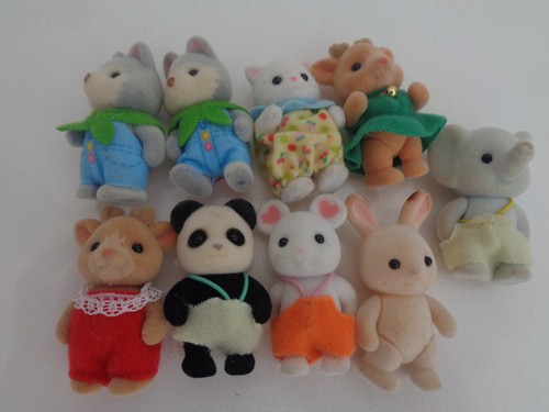 Sylvanian families mini - families,