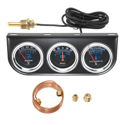 52mm chrome 3in 1 car - 2'',