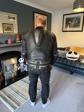 Wolf Racing K 1 Piece Kangaroo Leather Suit Bargain Size 46 UK Black