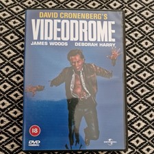 VIDEODROME (1982) - UK DVD, 2002 David Chroneberg Deborah Harry James wood 