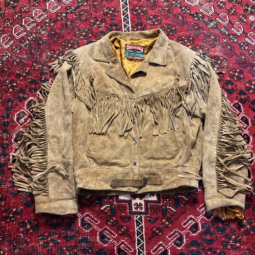 Skin western fringe suede - skin,