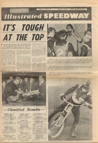 Illustrated speedway - illustrated,