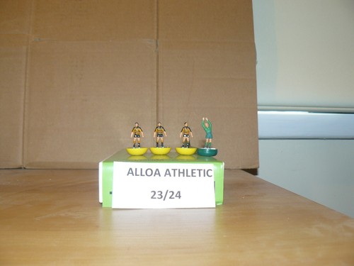 Alloa athletic 24 - , subbuteo