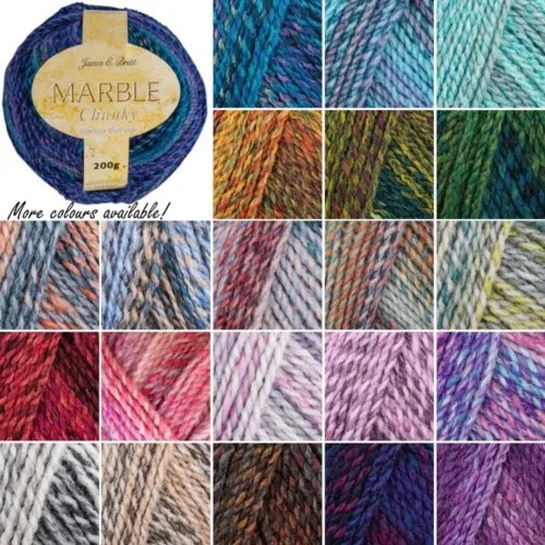 James brett marble chunky - brett,