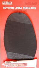 NEW SOLES FOR WINTER - Stick On Shoe Soles Repair Kit - Soltrack Men's Black