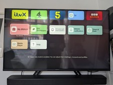 SONY BRAVIA 3 43" LED 4K HDR Smart TV - K43S38BP - UK Seller