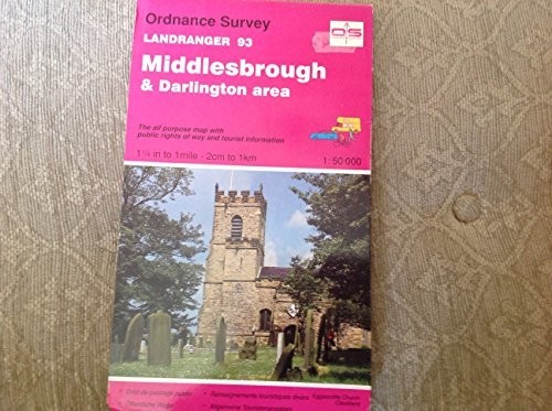 Landranger maps middlesbrough - landranger, maps: