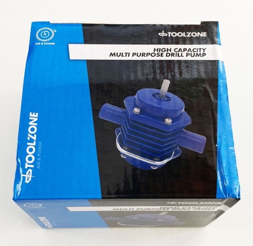 Drill powered water pump - drill,