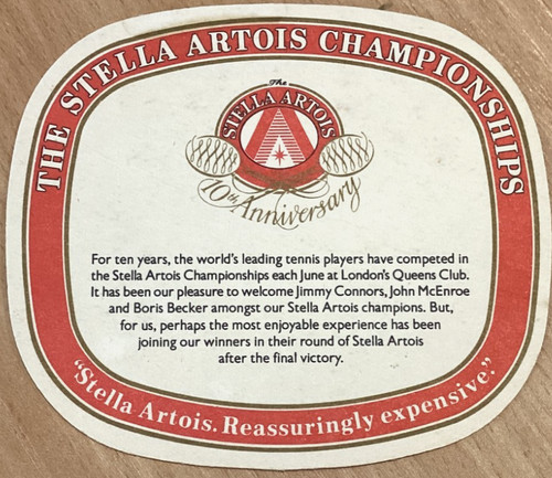 Stella artois 10th anniversary - artois,