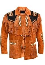 Western Cowboy Suede Fringe
