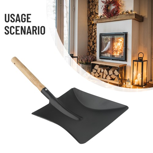 Metal hand shovel - hand, dust