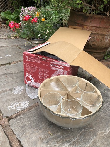 Sets french vintage glass - 2,