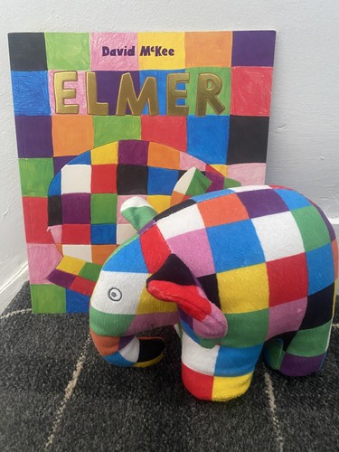 Elmer the patchwork elephant - elmer,