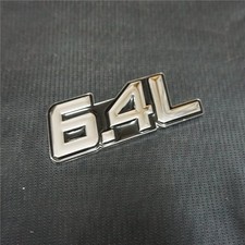 Chrome black metal - chrome, 6.4l