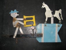 antique WHIRLIGIG LOGGER