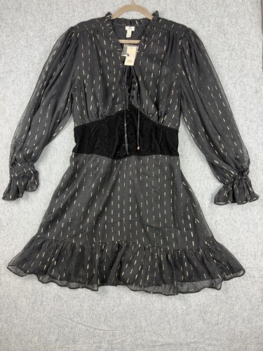 River island black metallic - river,