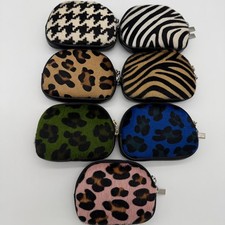 Black Leather Accessory Purse