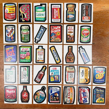 1973 Topps Wacky Packages 2nd Series Individual Cards NM-NMMT+ TAN Set Break