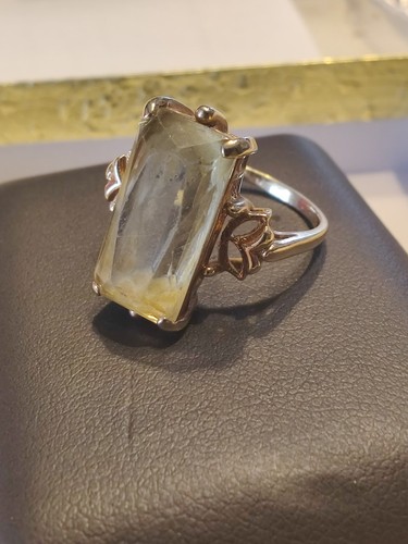 Antique art deco - art, ring