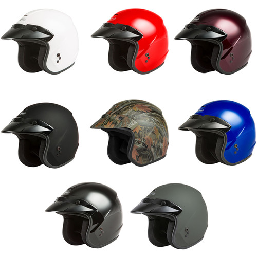 Gmax open face - face, street