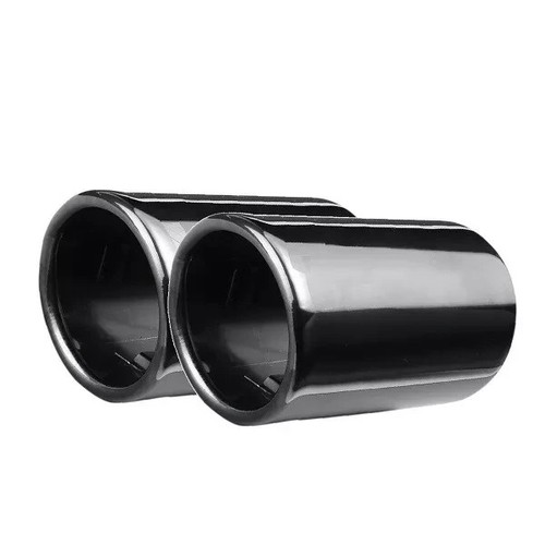 Black exhaust tips for audi - black,